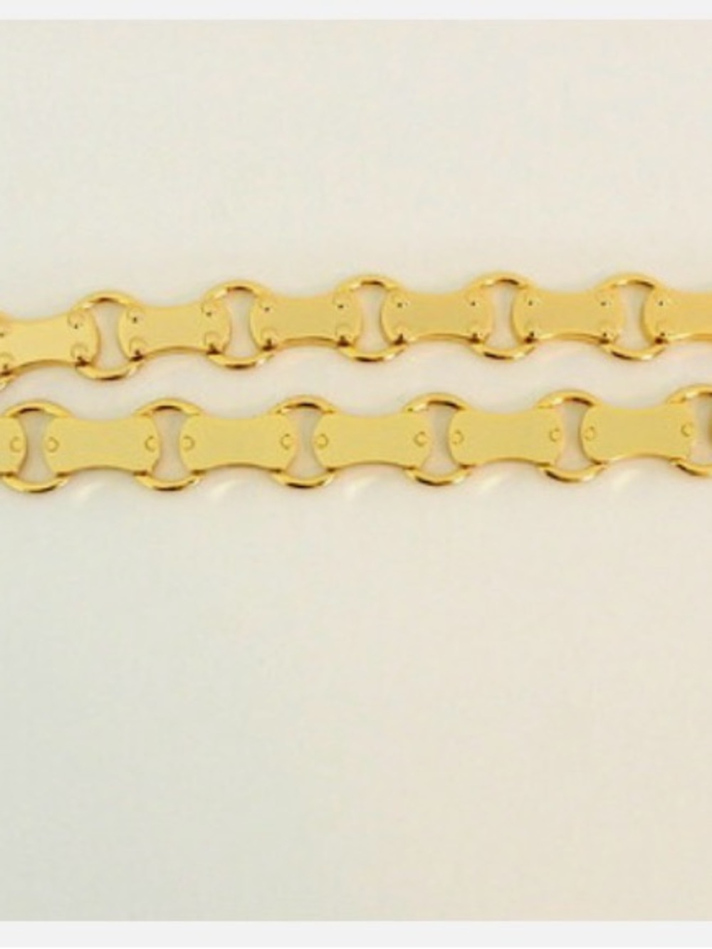 Michael Kors Polished Gold Plate Link Bracelet - Picture 3 of 6